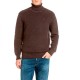 блуза,мъжки,пуловери,дамски,пуловери,replay,uk00b0.000.7246x,high,neck,sweater,brown,(bracken)