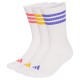 чорапи,мъжки,чорапи,дамски,чорапи,adidas,3,stripes,cushioned,sportswear,crew,socks,3,pairs,white,(white,solar,purple,crew,yellow,pure,turbo)