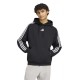 суичър,мъжки,пуловери,adidas,3,stripes,fleece,hoodie,black,(black,white)
