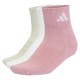 чорапи,мъжки,чорапи,дамски,чорапи,adidas,cushioned,sportswear,ankle,socks,3,pairs,multicolor,(magic,mauve,white,halo,green,white)