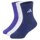чорапи,мъжки,чорапи,дамски,чорапи,adidas,cushioned,sportswear,crew,socks,3,pairs,multicolor,(pure,purple,white,dark,blue)