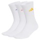 чорапи,мъжки,чорапи,дамски,чорапи,adidas,cushioned,sportswear,crew,socks,3,pairs,white,(white,solar,purple,crew,yellow,pure,turbo)