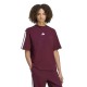 тениска,мъжки,тениски,дамски,тениски,adidas,essentials,3,stripes,boyfriend,short,sleeve,t,shirt,purple,(maroon,white)