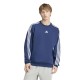 поларена,блуза,мъжки,пуловери,adidas,essentials,3,stripes,fleece,sweatshirt,blue,(team,navy,blue,2,white)