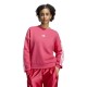 поларена,блуза,дамски,блузи,adidas,essentials,3,stripes,fleece,sweatshirt,pink,(power,pink,white)