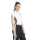 бебешка,тениска,мъжки,тениски,дамски,тениски,adidas,essentials,3,stripes,padded,slim,baby,short,sleeve,t,shirt,white,(white,black)
