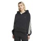 блуза,дамски,блузи,adidas,kit,3,stripes,full,zip,sweatshirt,black,(black,owhite)
