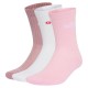 чорапи,мъжки,чорапи,дамски,чорапи,adidas,linear,crew,cushioned,crew,socks,3,pairs,multicolor,(magic,mauve,white,clear,pink)