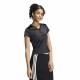 тениска,мъжки,тениски,дамски,тениски,adidas,seasonal,essentials,satin,short,sleeve,v,neck,t,shirt,black,(black)