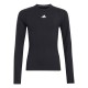 тениска,мъжки,тениски,дамски,тениски,adidas,techfit,climawarm,long,sleeve,t,shirt,black,(black,white)