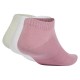 чорапи,мъжки,чорапи,дамски,чорапи,adidas,thin&light,essentials,low,cut,no,show,socks,3,pairs,multicolor,(magic,mauve,white,halo,green)