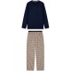 пижама,мъжки,пижами,emporio,armani,em000614,af25043,long,sleeve,pyjama,blue,(blue,dese,small,check)
