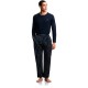 пижама,мъжки,пижами,emporio,armani,em000614,af25043,long,sleeve,pyjama,blue,(blue,stripe,eagle,blue)