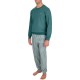 пижама,мъжки,пижами,emporio,armani,em000617,af25040,long,sleeve,pyjama,green,(green,green,pied)