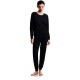 пижама,дамски,пижами,emporio,armani,ew001903,af25589,long,sleeve,pyjama,black,(black)