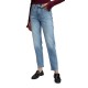 дънки,мъжки,панталони,дамски,панталони,lee,carol,straight,fit,high,waist,jeans,blue,(partly,in,blue)