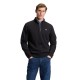 блуза,мъжки,пуловери,lee,patch,regular,fit,half,zip,sweatshirt,black,(black)