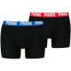 боксерки,мъжко,бельо,puma,everyday,basic,boxers,2,units,black,(black,blue,red)