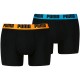 боксерки,мъжко,бельо,puma,everyday,basic,boxers,2,units,black,(black,pop)