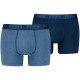 боксерки,мъжко,бельо,puma,everyday,basic,boxers,2,units,blue,(denim)