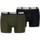 боксерки,мъжко,бельо,puma,everyday,basic,boxers,2,units,green,(forest,night)