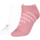 чорапи,мъжки,чорапи,дамски,чорапи,puma,shine,swirl,sneaker,socks,2,pairs,multicolor,(dusky,rosewood,white)