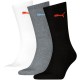 чорапи,мъжки,чорапи,дамски,чорапи,puma,sport,socks,3,pairs,multicolor,(black,grey,white,colour)