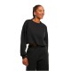 блуза,дамски,блузи,urban,classics,gathered,cropped,sweatshirt,black,(black)