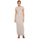 рокля,дамски,поли,и,рокли,urban,classics,tb8149,short,sleeve,long,dress,beige,grey,(cloud)