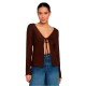 жилетка,мъжки,пуловери,дамски,пуловери,urban,classics,tb8187,cardigan,brown,(brown)