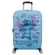 куфари,american,tourister,wavebreaker,disney,64l,trolley,bag,blue,(stitch,universe)
