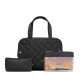 специфични,козметични,продукти,gillian,jones,recycled,plastic,beauty,accessories,set,black,(black)
