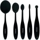 специфични,козметични,продукти,gosh,copenhagen,blending,brush,set,makeup,brush,&,sponge,set,black,(black)