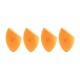 специфични,козметични,продукти,real,techniques,miracle,complexion,4,pack,makeup,sponge,orange,(orange)