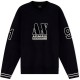 блуза,мъжки,пуловери,armani,exchange,xm002799,af20934,sweatshirt,black,(black)