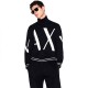 блуза,мъжки,пуловери,armani,exchange,xm002950,af10818,full,zip,sweatshirt,black,(black)