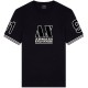 тениска,мъжки,тениски,дамски,тениски,armani,exchange,xm003034,af10356,short,sleeve,t,shirt,black,(black)