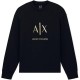 блуза,мъжки,пуловери,armani,exchange,xm003551,af20150,sweatshirt,black,(black)