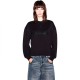 блуза,дамски,блузи,armani,exchange,xw002397,af13397,sweatshirt,black,(black)