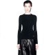 блуза,мъжки,пуловери,дамски,пуловери,armani,exchange,xw002627,af10352,sweater,black,(black)