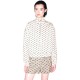 блуза,дамски,блузи,armani,exchange,xw002748,af24095,full,zip,sweatshirt,white,(atmosphere,aop)