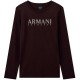 тениска,мъжки,тениски,дамски,тениски,armani,exchange,xw002761,af23954,long,sleeve,t,shirt,brown,(antagonist)