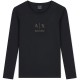 тениска,мъжки,тениски,дамски,тениски,armani,exchange,xw002764,af23954,long,sleeve,t,shirt,black,(black)