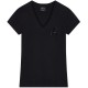 тениска,мъжки,тениски,дамски,тениски,armani,exchange,xw002777,af10356,short,sleeve,v,neck,t,shirt,black,(black)