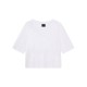 фланелка,с,къс,ръкав,дамски,топове,armani,exchange,xw002779,af10356,short,sleeve,top,white,(optic,white)