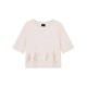 фланелка,с,къс,ръкав,дамски,топове,armani,exchange,xw002779,af10356,short,sleeve,top,white,(repertoire)