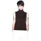 тениска,мъжки,тениски,дамски,тениски,armani,exchange,xw002885,af25935,sleeveless,high,neck,t,shirt,brown,(antagonist)
