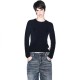 блуза,мъжки,пуловери,дамски,пуловери,armani,exchange,xw002881,af10352,sweater,black,(black)