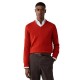 блуза,мъжки,пуловери,дамски,пуловери,hackett,hm7000245,v,neck,sweater,red,(spice,orange)