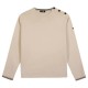 блуза,мъжки,пуловери,дамски,пуловери,tbs,loranron,sweater,beige,(ecru,white)